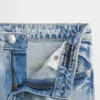 Jeans med medelhög midja för flickor