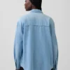 Jeansjacka i westernstil