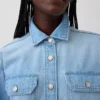 Jeansjacka i westernstil