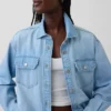 Jeansjacka i westernstil