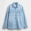 Jeansjacka i westernstil