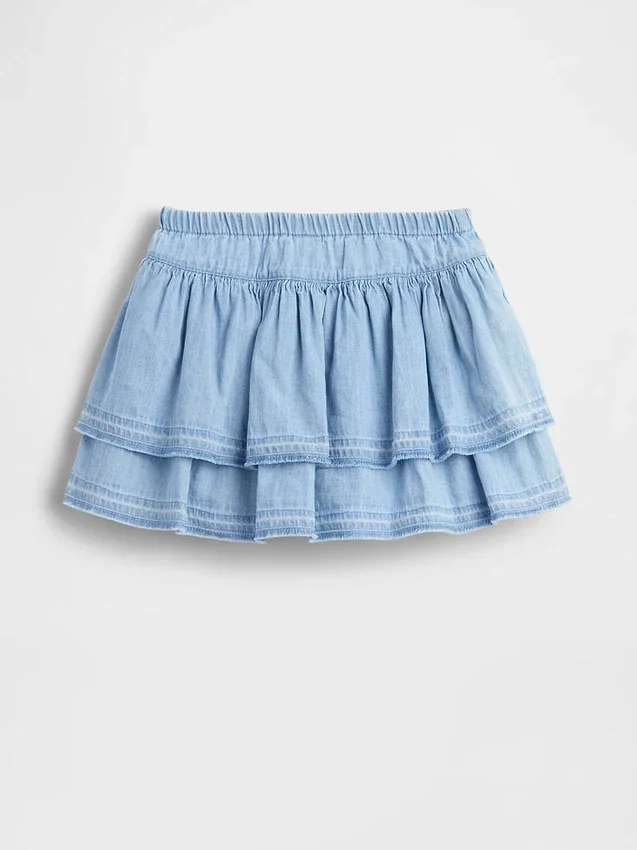 Jeanskjol med volanger för Baby & Småbarn