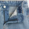 Jeanskjol med volanger för barn