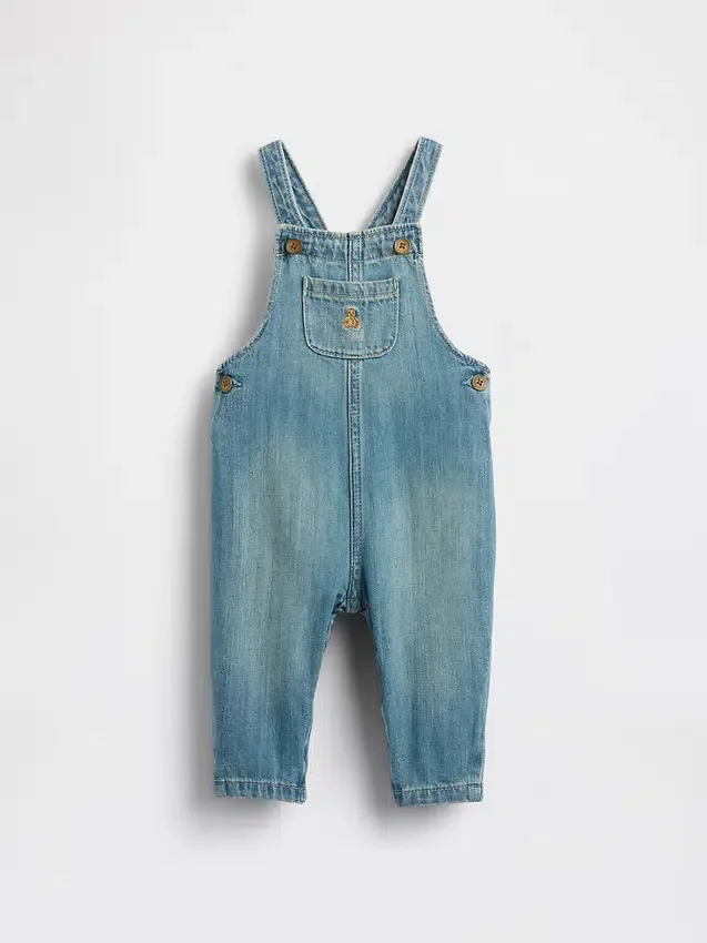 Jeansoverall för spädbarn