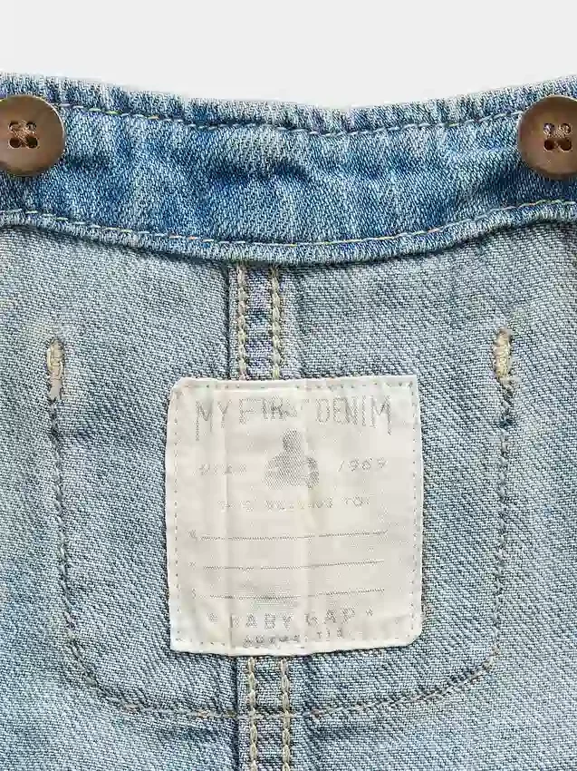 Jeansoverall för spädbarn