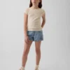 Jeansshorts för barn med låg midja