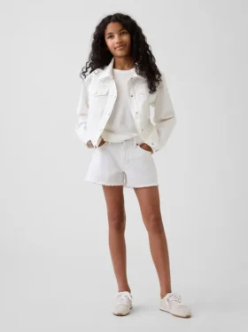 Jeansshorts för barn med låg midja