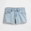 Jeansshorts för barn med låg midja