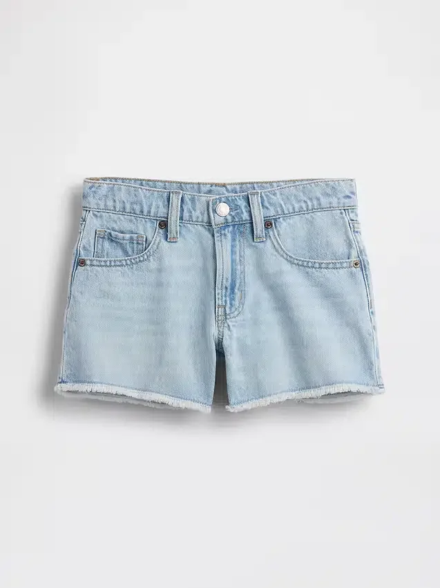 Jeansshorts för barn med låg midja