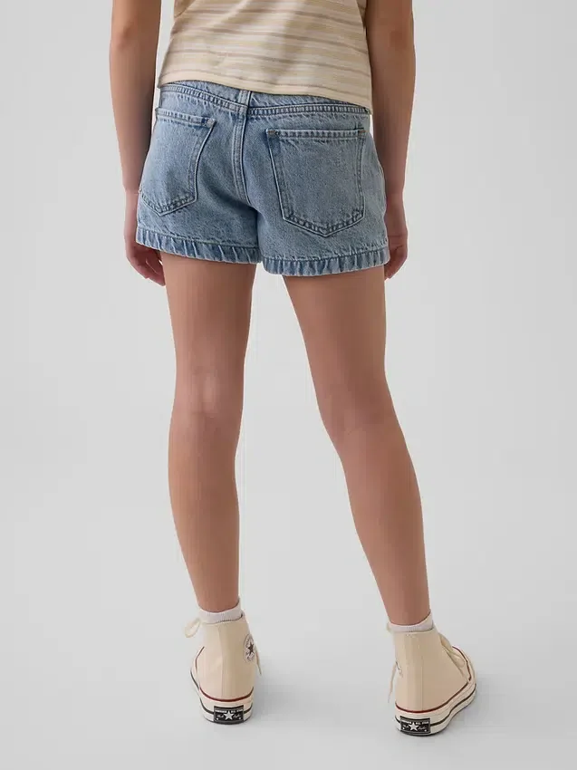 Jeansshorts för barn med låg midja