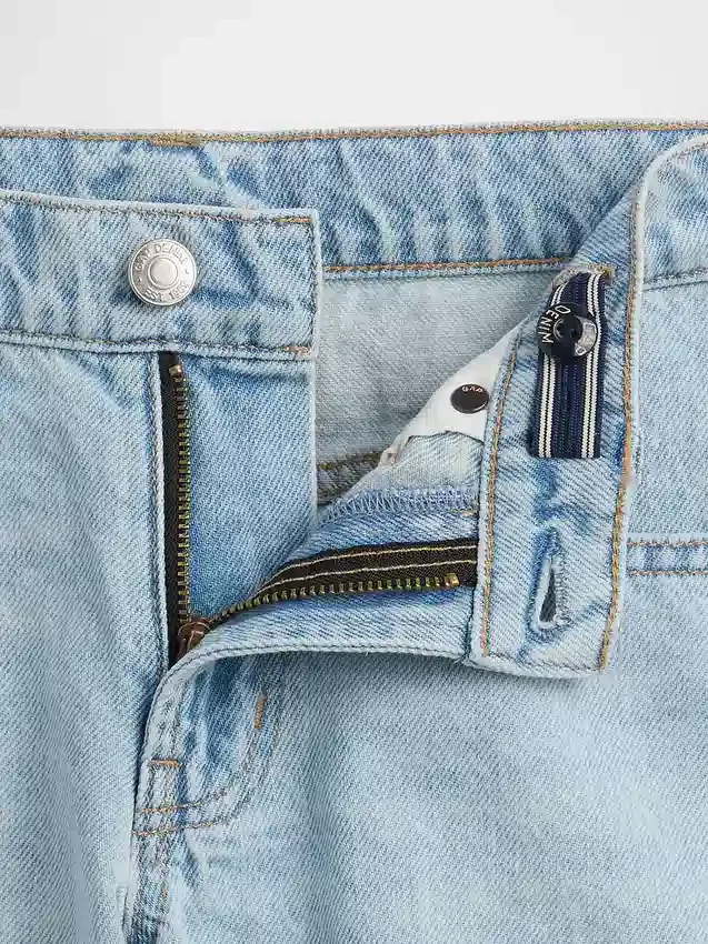 Jeansshorts för barn med låg midja