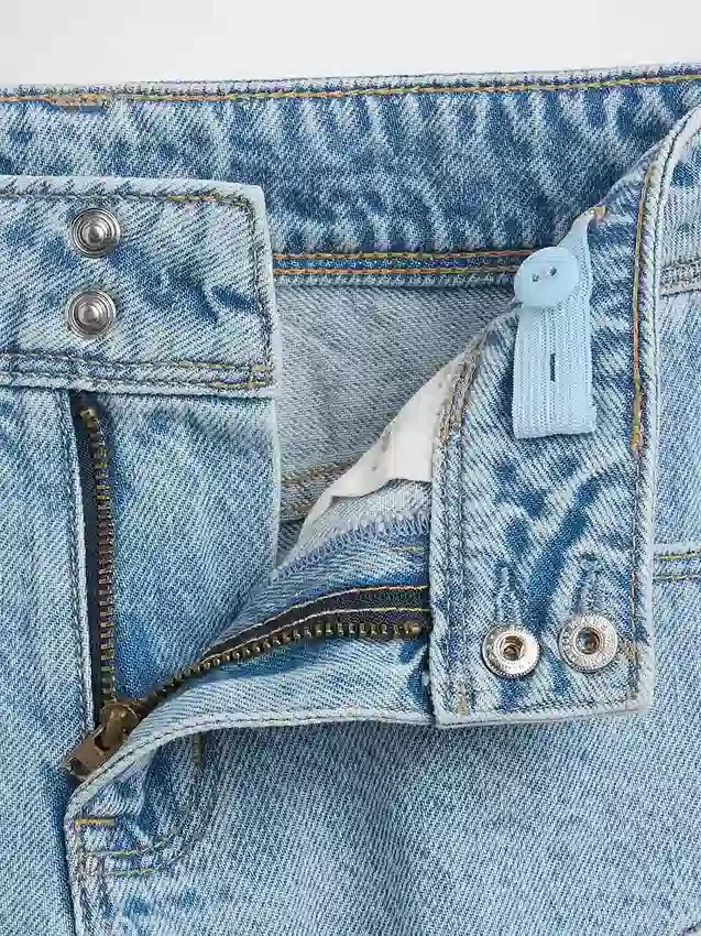 Jeansshorts för barn med låg midja