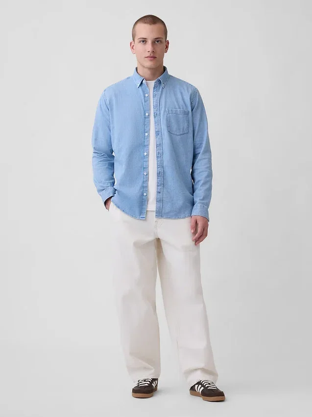 Jeansskjorta