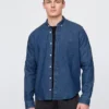 Jeansskjorta med fickor