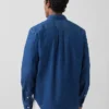 Jeansskjorta med fickor