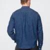 Jeansskjorta med fickor
