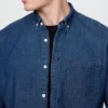 Jeansskjorta med fickor