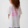 Jeep-T-shirt i oversized-modell för barn