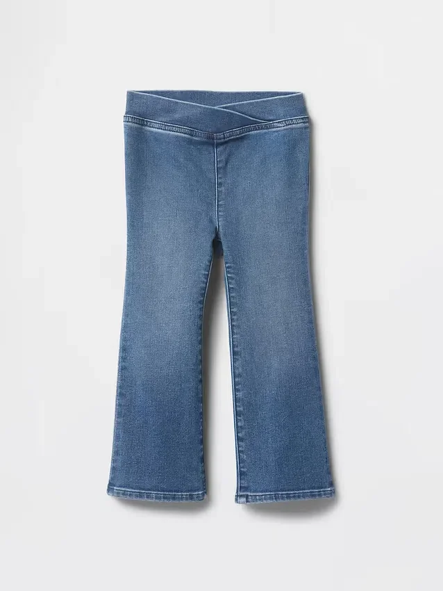 Jeggings i denim med utsvängda ben för Baby & Småbarn