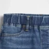 Jeggings med medelhög midja och dragkedja för barn