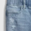 Jeggings med medelhög midja och dragkedja för barn