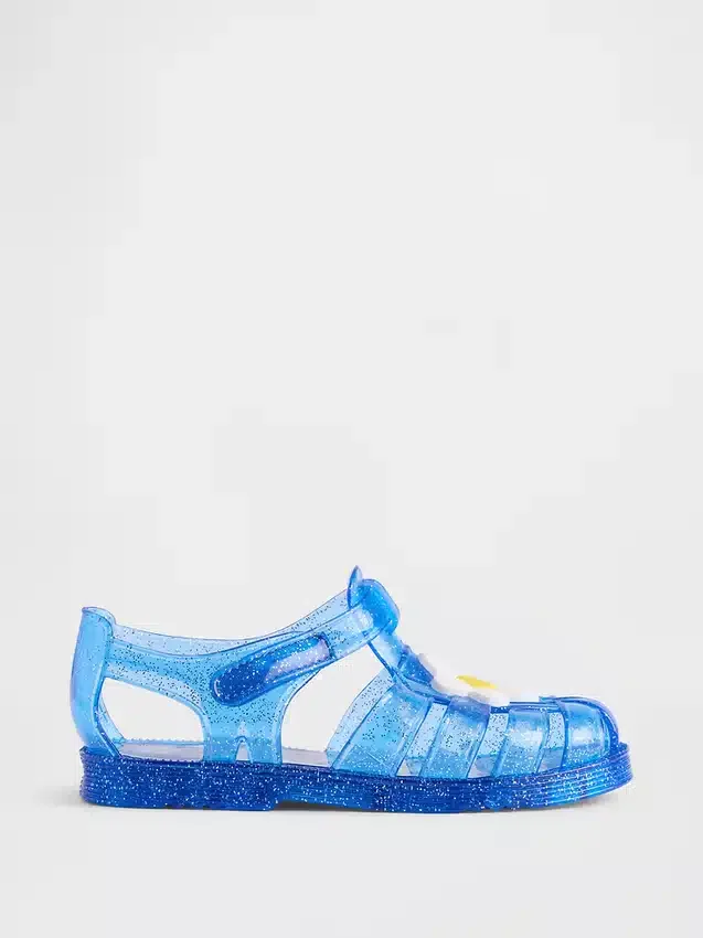 Jelly-sandaler i fiskarstil för småbarn