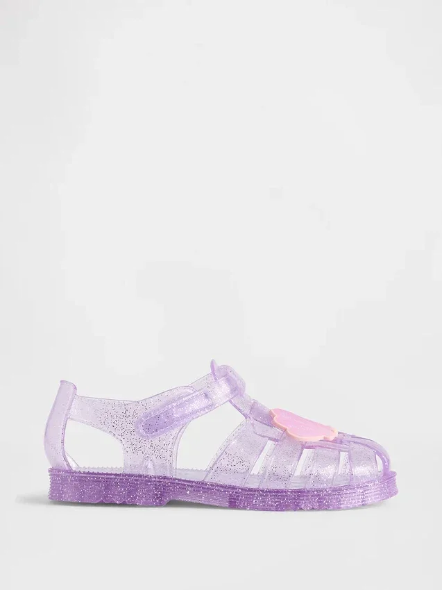 Jelly-sandaler i fiskarstil för småbarn