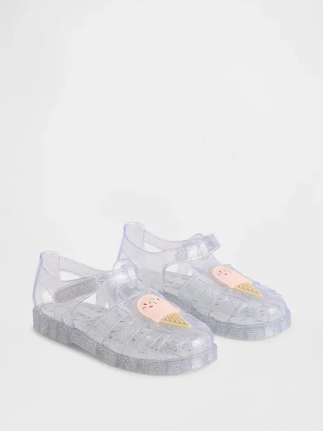 Jelly-sandaler i fiskarstil för småbarn