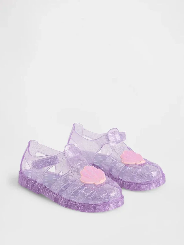 Jelly-sandaler i fiskarstil för småbarn