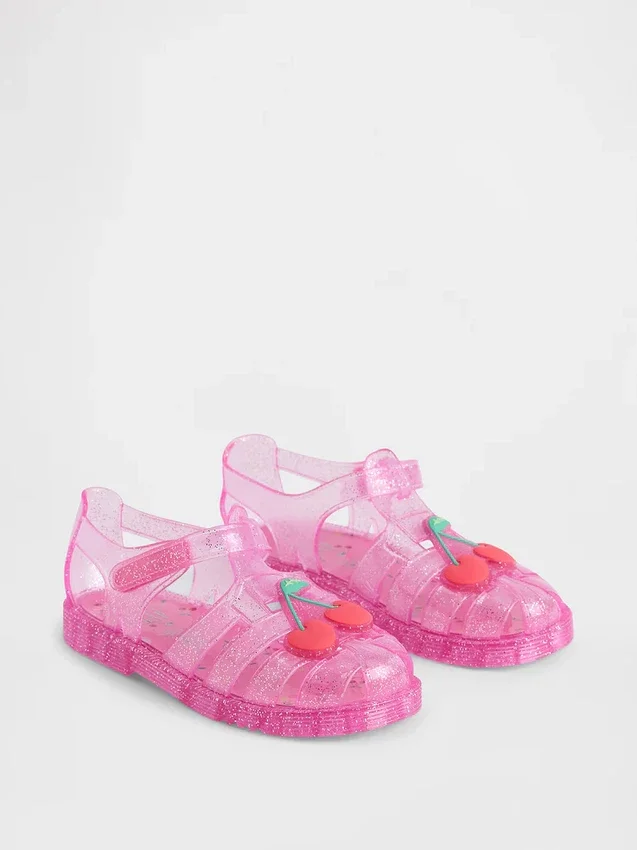 Jelly-sandaler i fiskarstil för småbarn