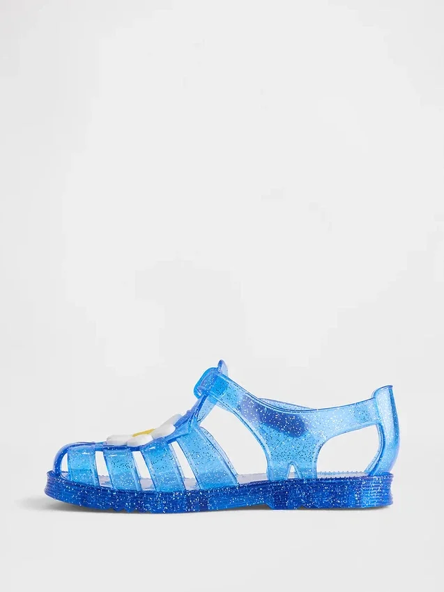 Jelly-sandaler i fiskarstil för småbarn
