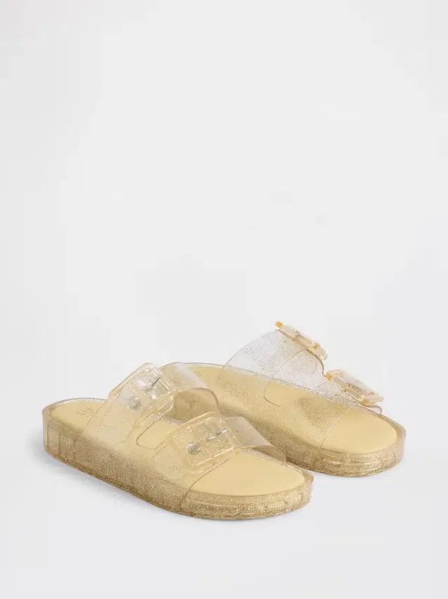 Jelly-sandaler med spänne för barn