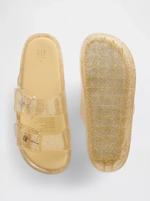 Jelly-sandaler med spänne för barn