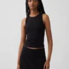 Jersey-tanktop i kort modell
