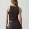 Jersey-tanktop i kort modell