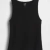 Jersey-tanktop i kort modell