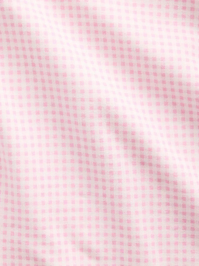 Jerseyklänning med fyrkantig halsringning för barn