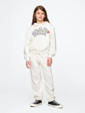 Joggingbyxor för barn med Vintagesoft-logotyp