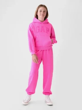 Joggingbyxor för barn med Vintagesoft-logotyp