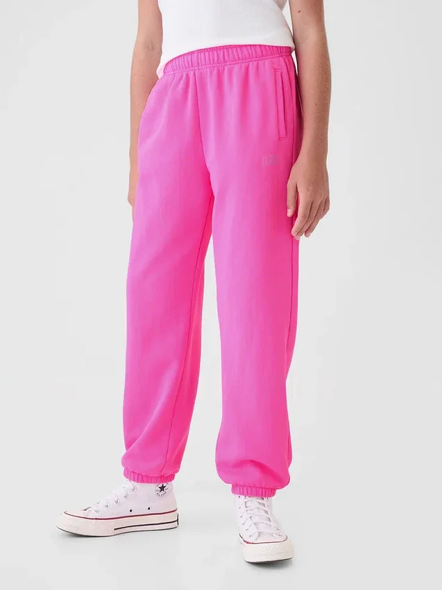 Joggingbyxor för barn med Vintagesoft-logotyp