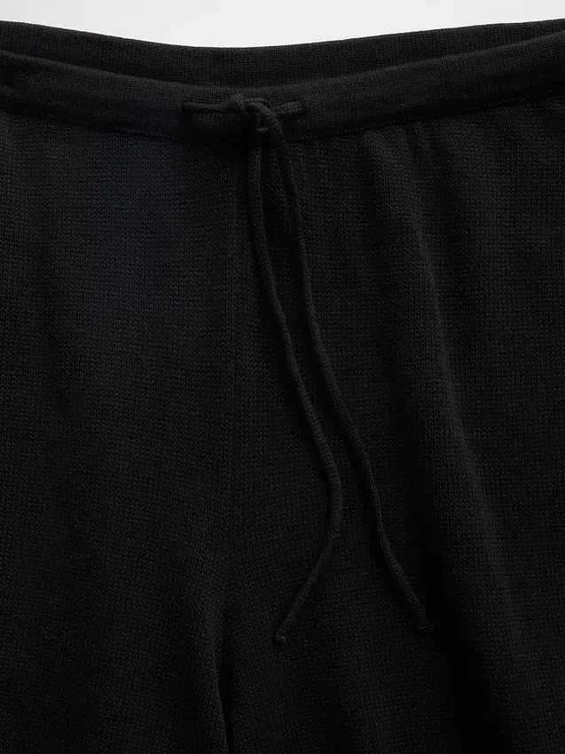 Joggingbyxor i 100 % bomull med avslappnad passform