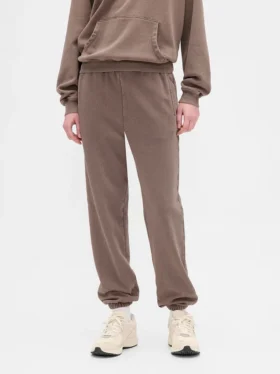 Joggingbyxor med hög midja i Vintagesoft
