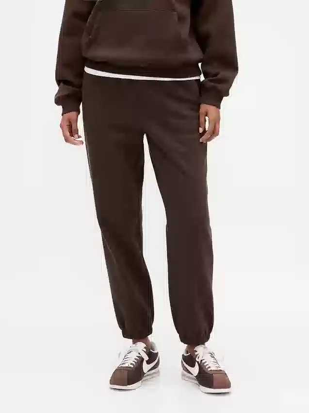 Joggingbyxor med hög midja i Vintagesoft