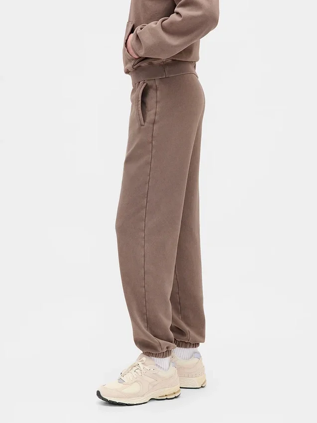 Joggingbyxor med hög midja i Vintagesoft