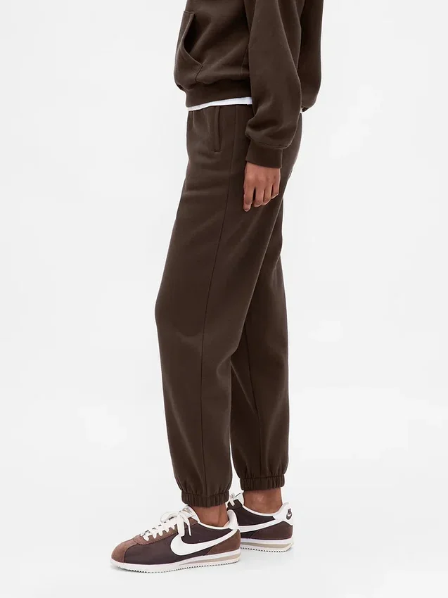 Joggingbyxor med hög midja i Vintagesoft