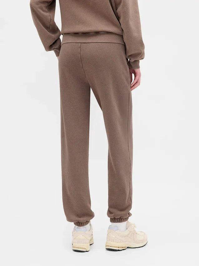 Joggingbyxor med hög midja i Vintagesoft