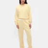 Joggingbyxor med hög midja i Vintagesoft-material