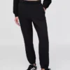 Joggingbyxor med hög midja i Vintagesoft-material