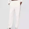 Joggingbyxor med hög midja i Vintagesoft-material