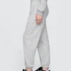 Joggingbyxor med hög midja i Vintagesoft-material